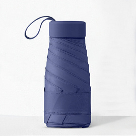 Granatowa parasolka damska kompaktowa