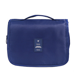 Granatowa damska kosmetyczka podróżna